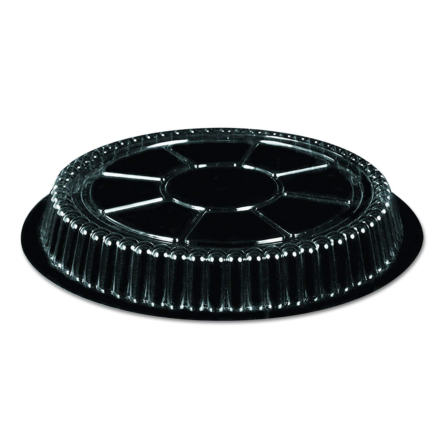 Plastic Dome Lid for 2047 7" Round 7/8" Deep