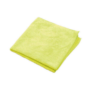 16x16in Microfiber Towel  Yellow