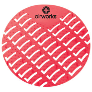 AirWorks Urinal Screens Red; Fruit Basket