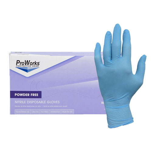 Disposable Nitrile Gloves X Large - Powder Free
