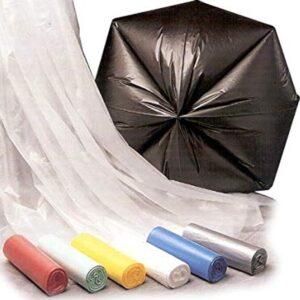 35.5x45.5 1.9mil Natural 55 gal Draw Tape Liner