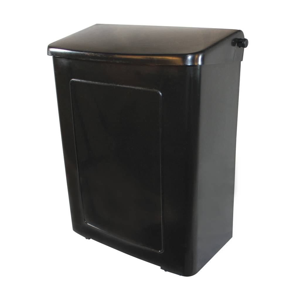 Sanitary Napkin Receptacle Safe use Black Plastic