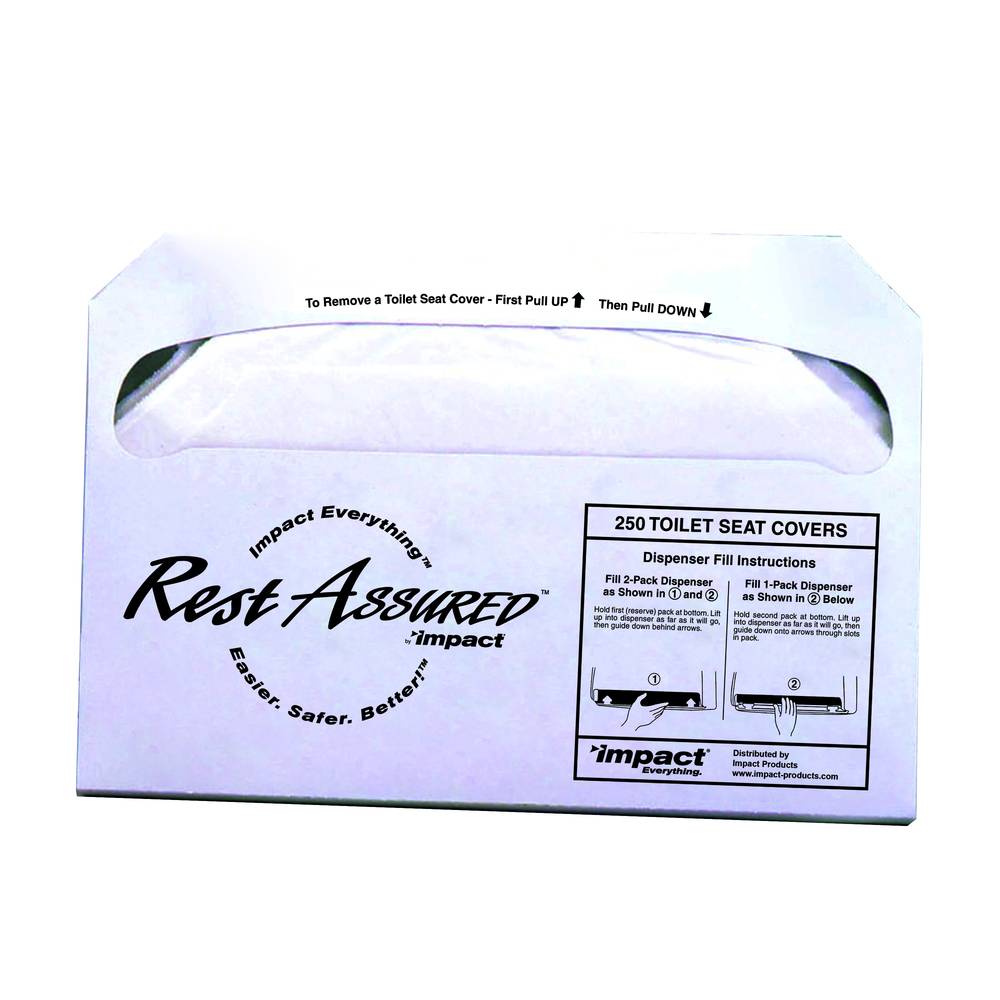 50RA-I Rest Assured Toilet Seat Covers Half-fold