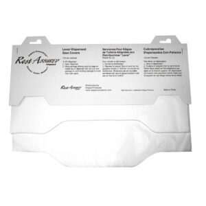 Lever Dispensed Toilet Seat Covers Half-fold