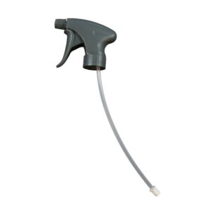 Trigger Sprayer Contour Chemical Resistant 9 7/8" Gray
