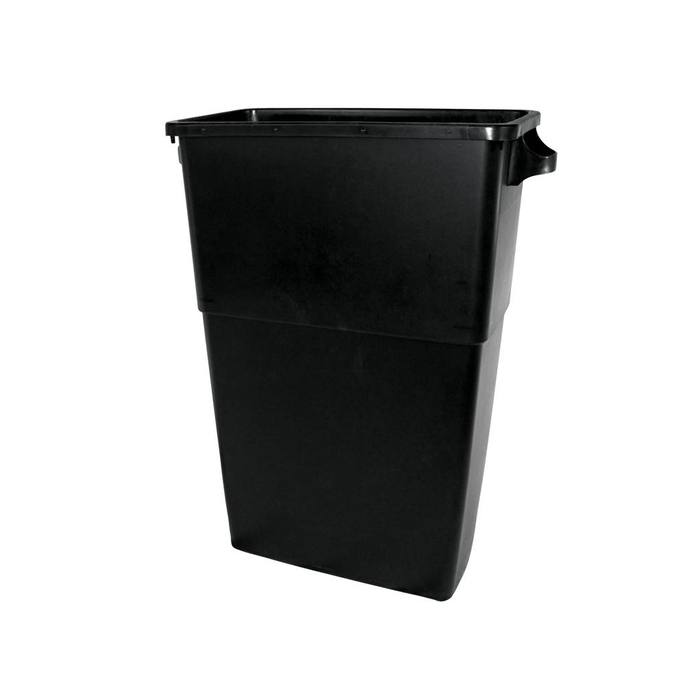 Thin Bin Container Black 23 Gallon