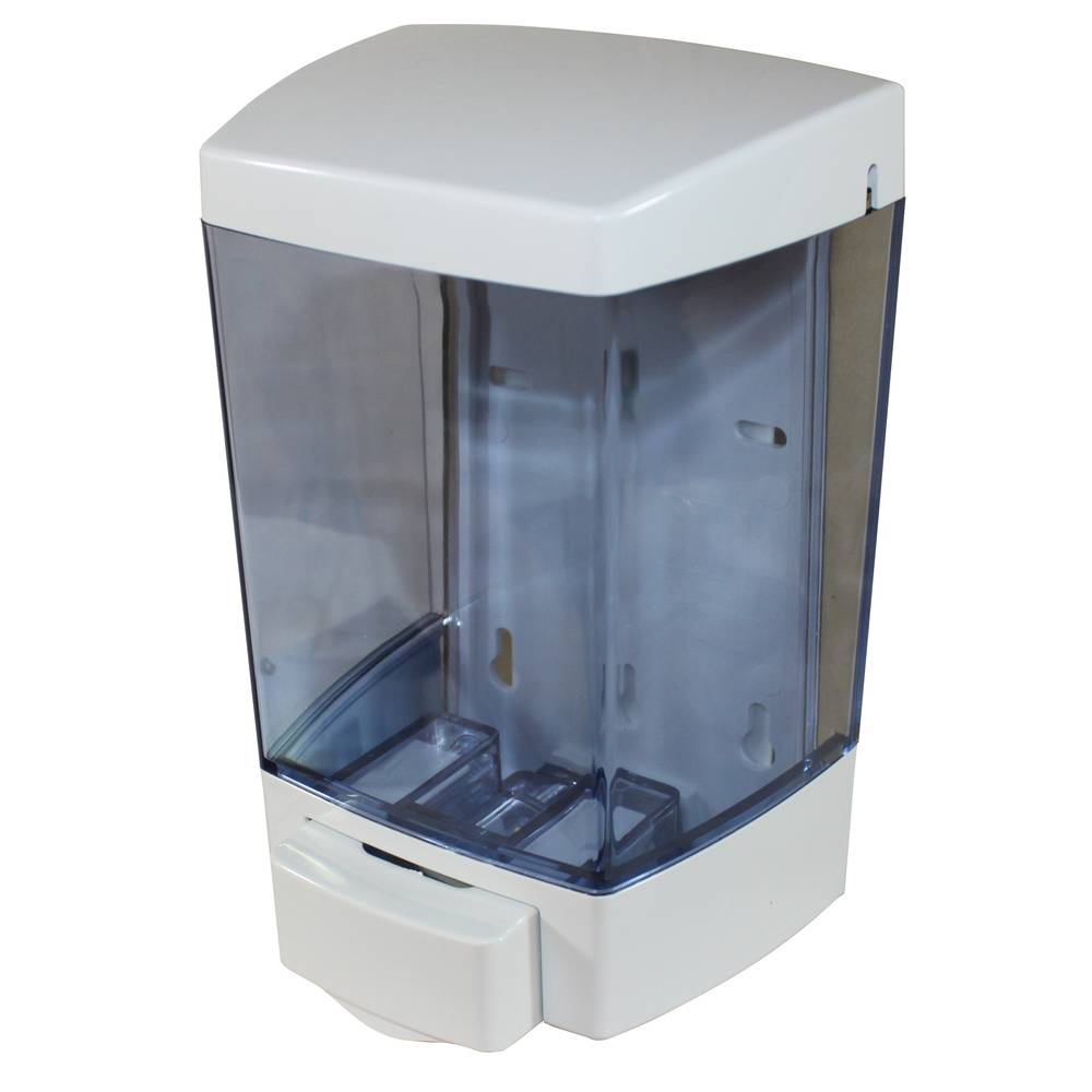 Clear Vue Soap Dispenser 46 oz  White