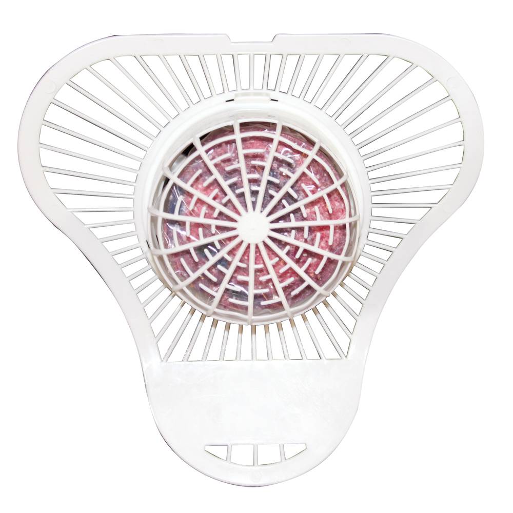 Urinal Screen Deodorized Block Cherry Scent Parafree w/o Blue Dye