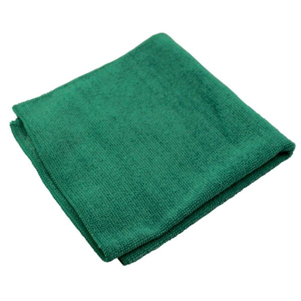 Microfiber Cleaning Cloth 16" x 16"      Green