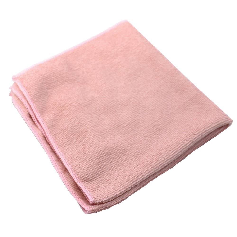Microfiber Cleaning Cloth 16"x16" Pink