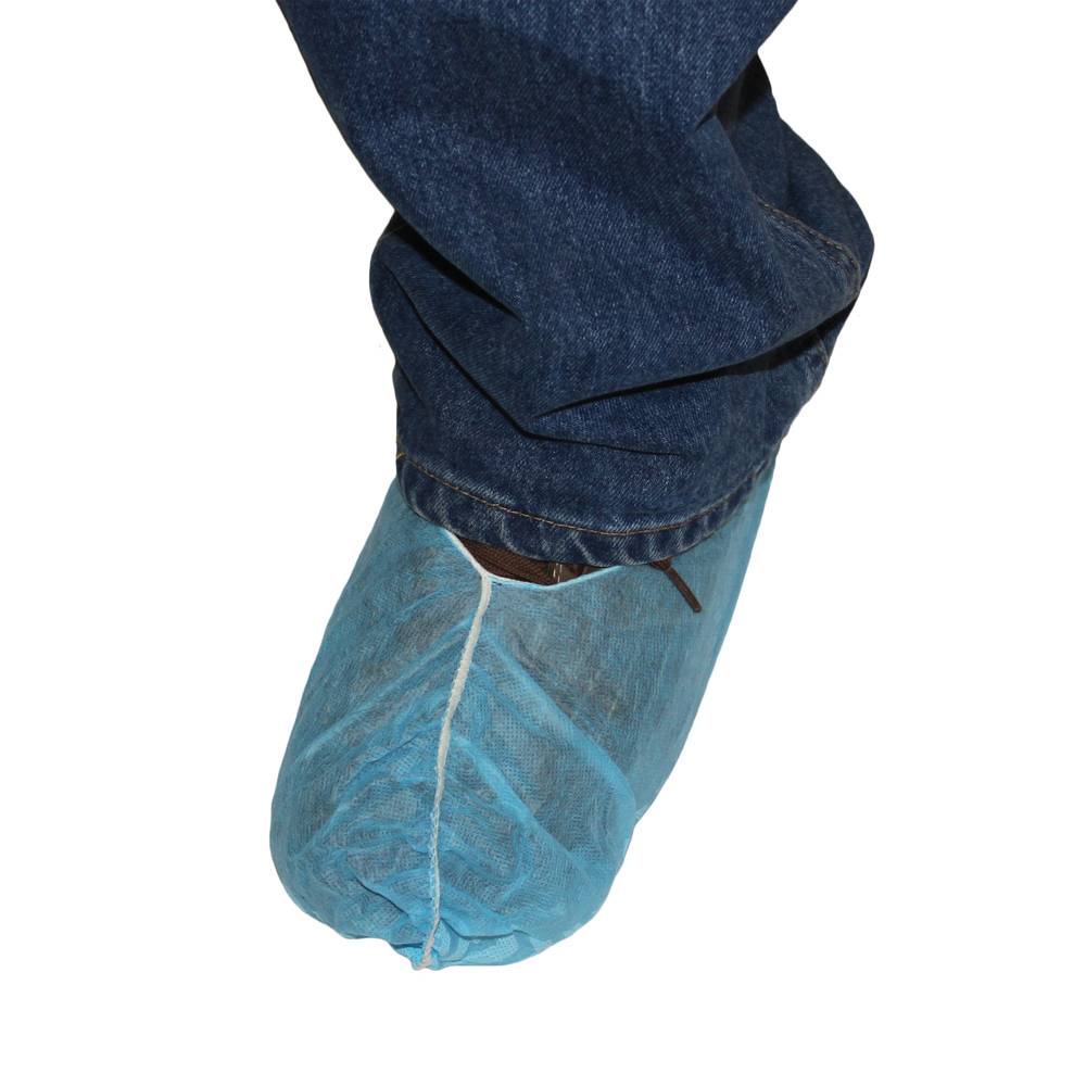 Polylite Non Skid Shoe Covers Extra Large Blue 18"