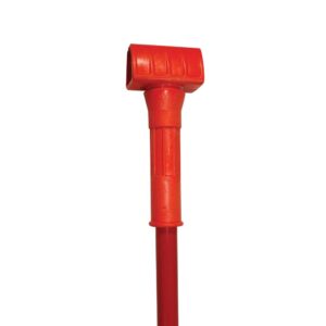 Mop Stick Fiberglass Clamp Style 60" Blue