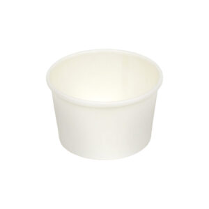 Soup Cup White Plain 10 oz