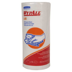 WYPALL L40 Small Roll Wipers White 11" x 10.4"