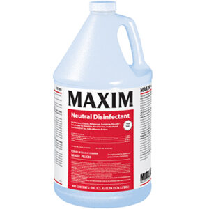 Maxim Neutral Disinfectant Cleaner 1 Gallon Fresh&Clean Scent DS408