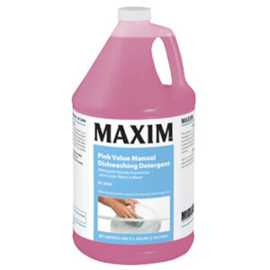 Maxim Pink Value Dish Detergent 1 Gallon Herbal Scent KS2098