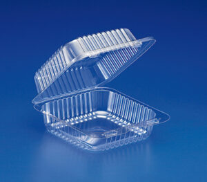 28 oz Hinged Container 5.25" x 5.63" x 2.75"