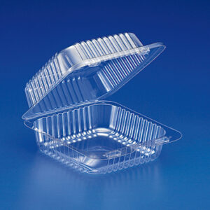 28 oz Hinged Container 5.25" x 5.63" x 2.75"