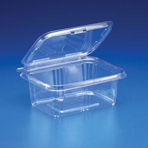 Safe-T-Gard Tamper Evident 32oz Container w/ Hinged Lid