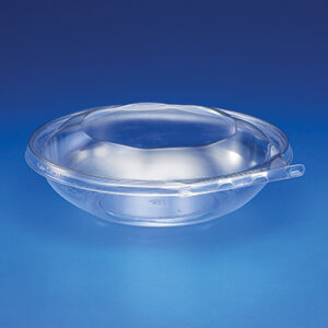 Safe-T-Fresh Hinged Container 8.5" Round / 48 oz