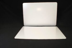 25" X 18" Cake Pad, Bright White Single Wall Greaseproof