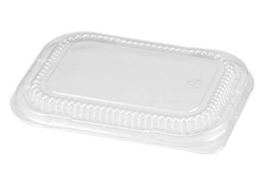 Dome Lid for 6816 Oblong Tray 6.25" X 8.13" X 0.38"