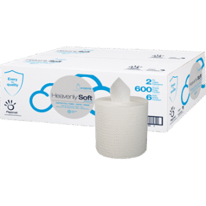 Cellysoft Center pull towel white 2ply 7.6x9" 600 Sheets