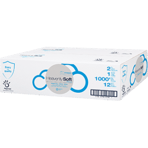 Heavenly Soft Jumbo Tissue 2ply 1000' 9"