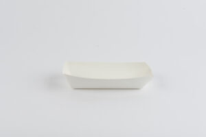 7"x 3-1/4"x 1-1/2" Hog Dog Tray White