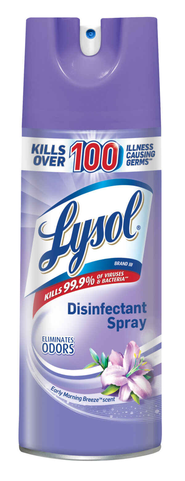 Lysol Disinfectant Spray 12.5 oz., Early Morning Breeze