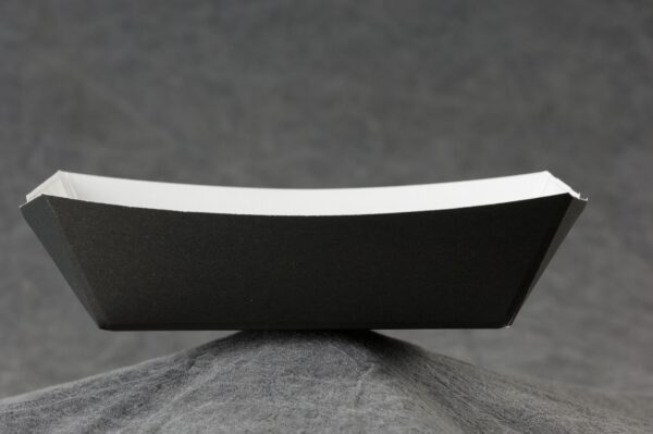 5# Food Tray Black 2 / 250 cs