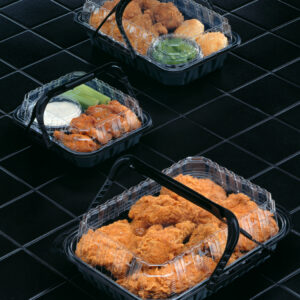 PP Medium Chicken Barn Combo Black / Clear No Handles