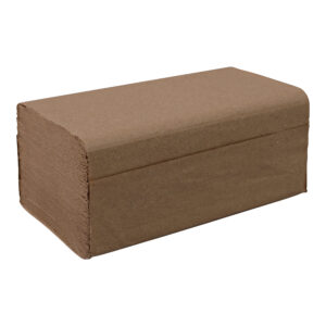 Natural Singlefold Towel 9.125 x 9.45, Kraft