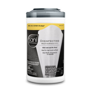Sani Cloth Disinfecting Wipe Extra Large Canister 7.5x5.375
