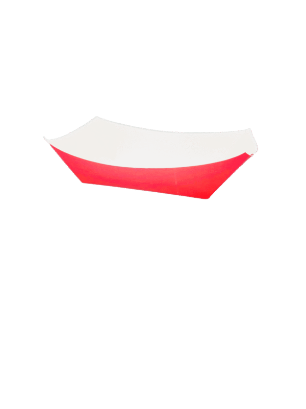 2# Food Tray Red