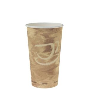 Cup Paper Hot 20 oz Single Sided Poly Mistique