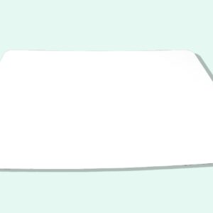 25.5" X 17.5" Cake Pad, Single Wall Uncoated Mottled White