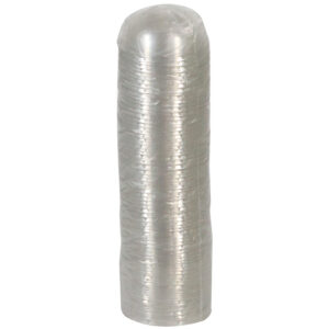 Clear Dome Lid No Hole RPET fits 16 & 24oz Cups