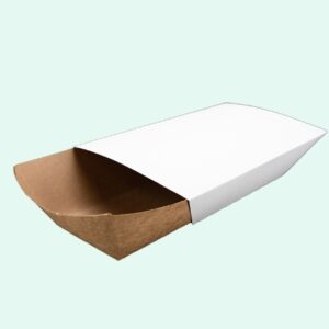 1 Piece Food Tray Sleeve White 10.5" X 7.5" X 1.5"