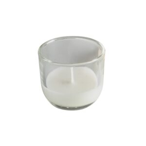 Traditional Wax candle Petite White   5 hours