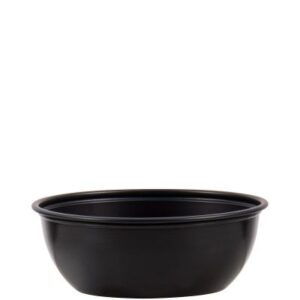 3.5 oz Sauce & Side Container Black