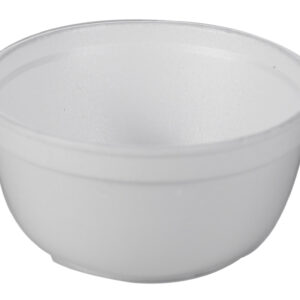 B8 8 oz Foam Bowl White