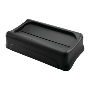 Slim Jim Container Swing Lid Black