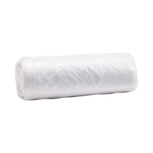 24x32 .20mil Clear 12-16 gallon Hi-Density liner perforated roll
