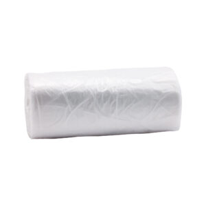 24x32 .24mil Clear 12-16 gallon Hi-Density liner perforated roll