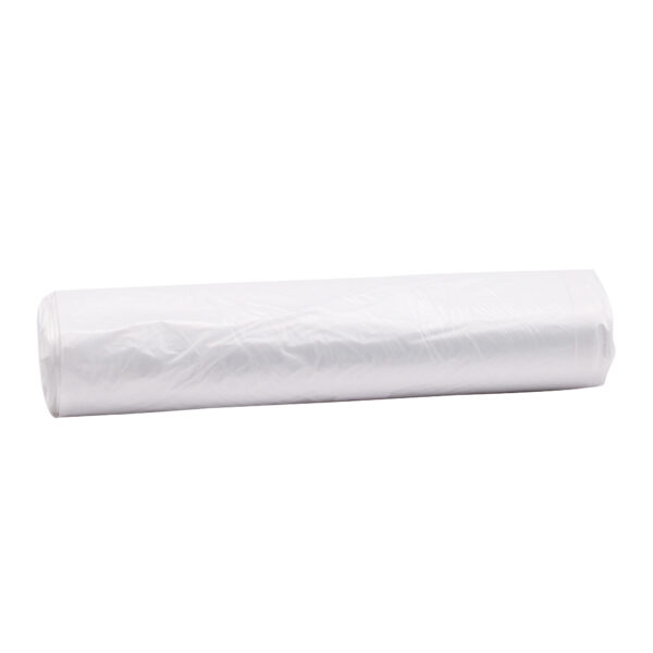 40x46 .39mil Clear 40-45 gallon Hi-Density liner interleaved roll