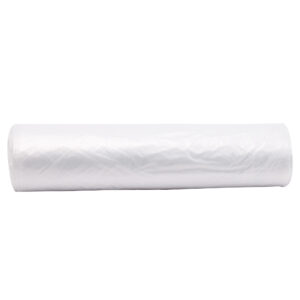 43x46 .55mil Clear Glutton 56 gal Hi-Density liner interleaved roll