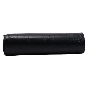 43x46 .79mil Black Glutton 56 gal Hi-Density liner interleaved roll