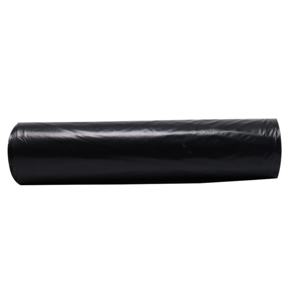 40x46 2.0EQ Black 40-45 gallons Low Density Liner interleaved rolls