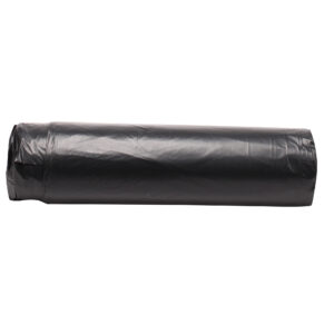 33x39 .79mil Black 33 gallon Hi-Density liner interleaved roll